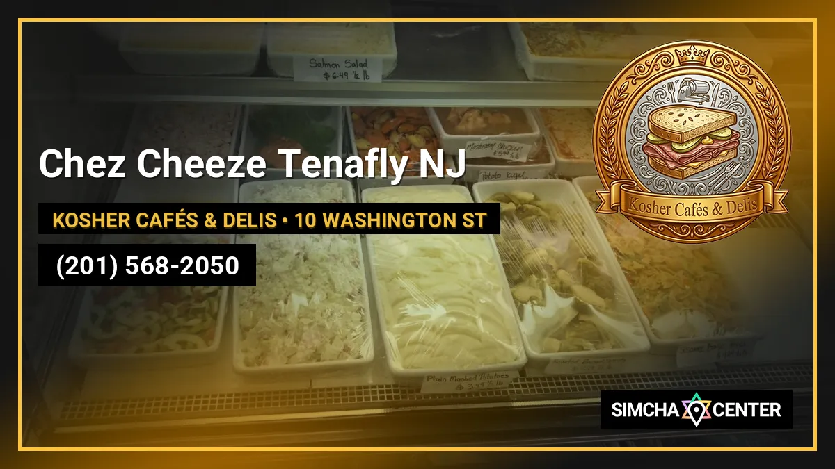 Chez Cheeze Tenafly NJ — Kosher Cafés & Delis