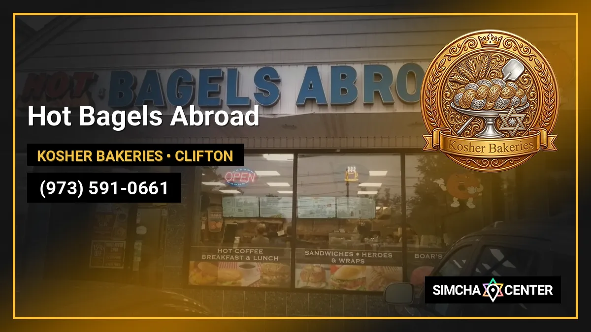 Hot Bagels Abroad — Kosher Bakeries