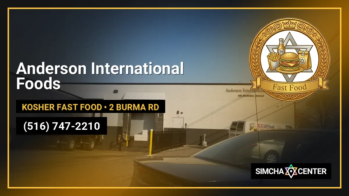 Anderson International Foods — Kosher Fast Food