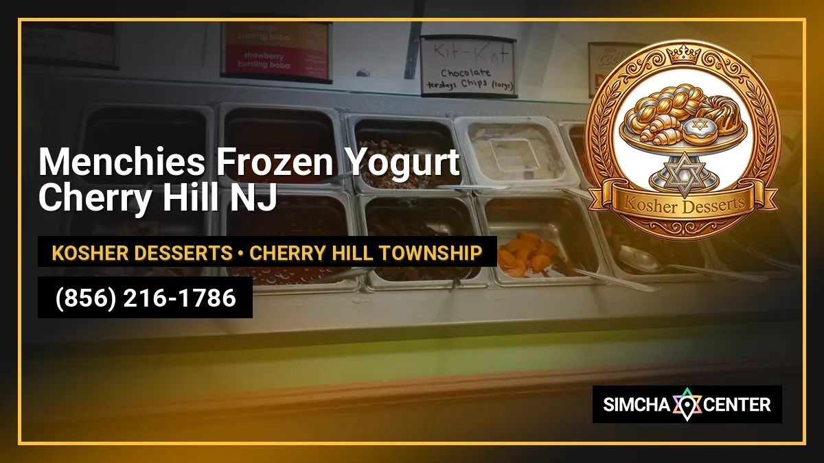 Menchies Frozen Yogurt Cherry Hill NJ — Kosher Desserts