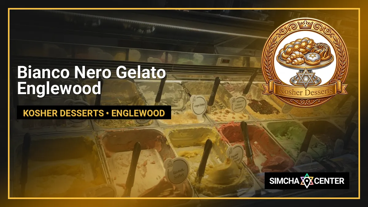 Bianco Nero Gelato Englewood — Kosher Desserts
