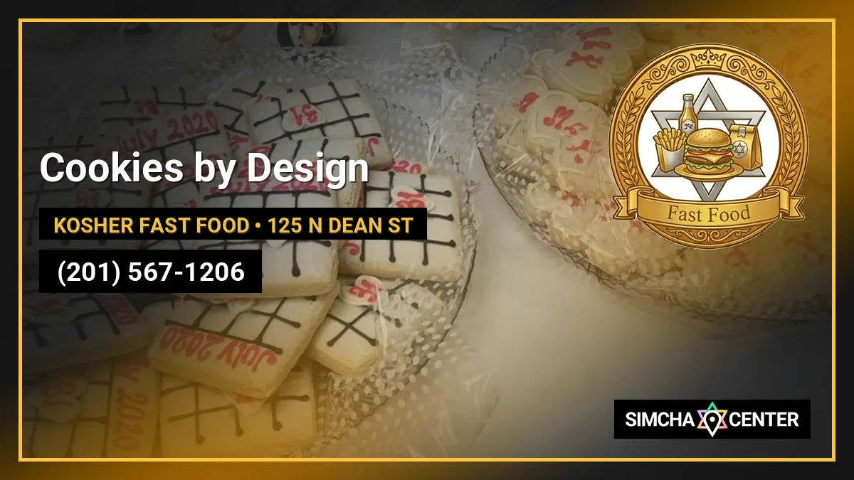 Cookies by Design — Kosher Fast Food