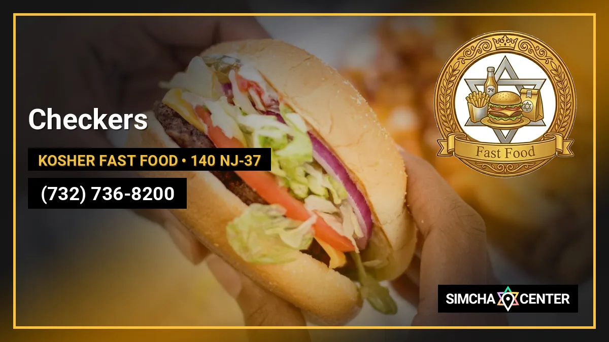 Checkers — Kosher Fast Food