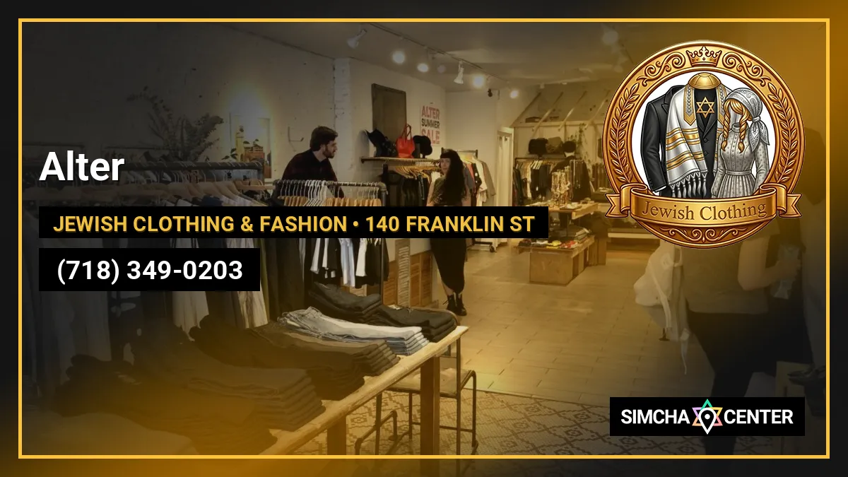 Alter — Jewish Clothing & Fashion