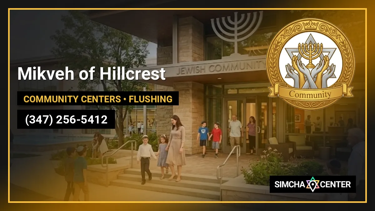 Mikveh of Hillcrest — Community Centers