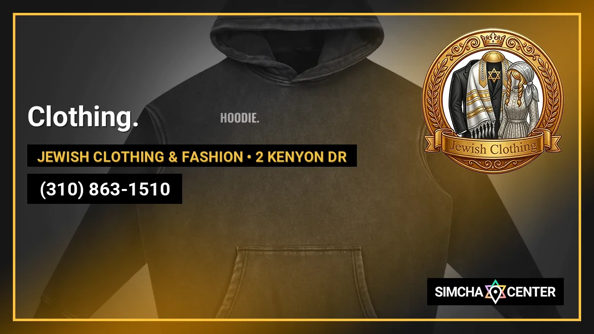 Clothing. — Jewish Clothing & Fashion