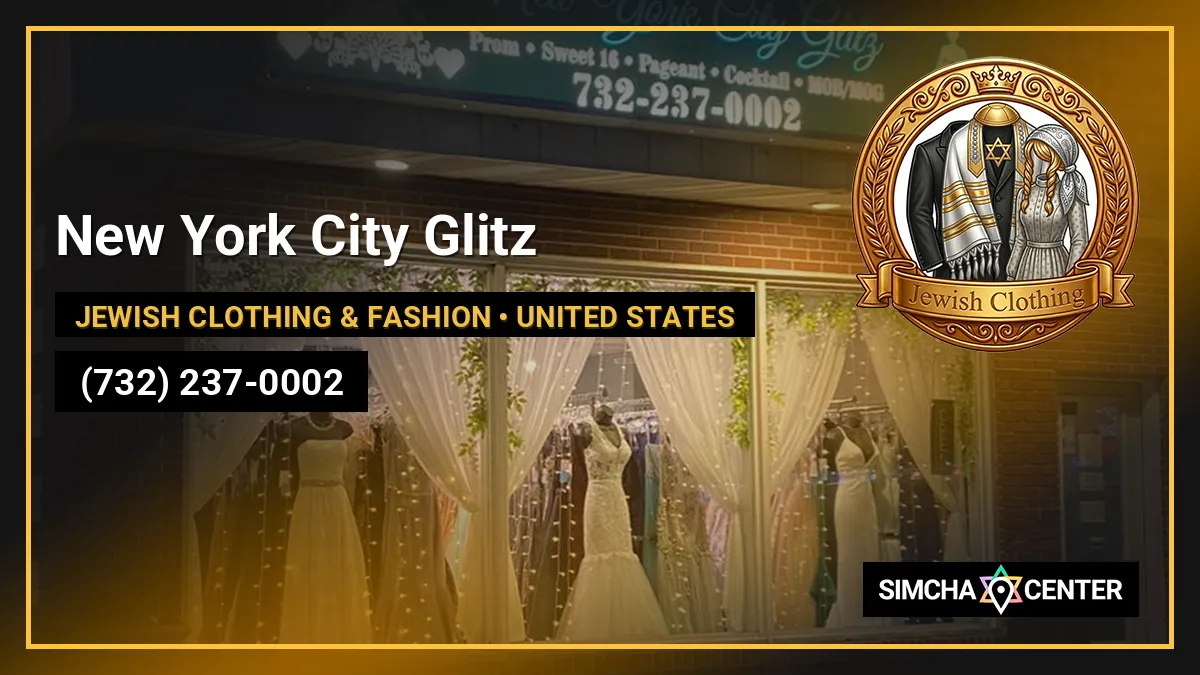 New York City Glitz — Jewish Clothing & Fashion