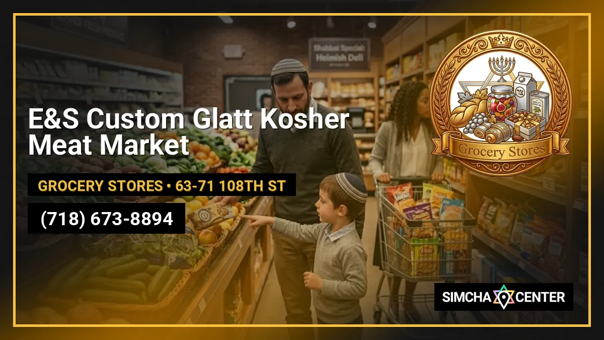 E&S Custom Glatt Kosher Meat Market — Grocery Stores