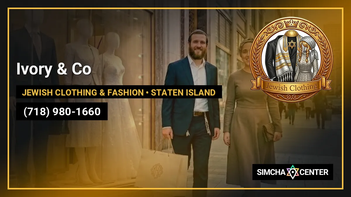 Ivory & Co — Jewish Clothing & Fashion
