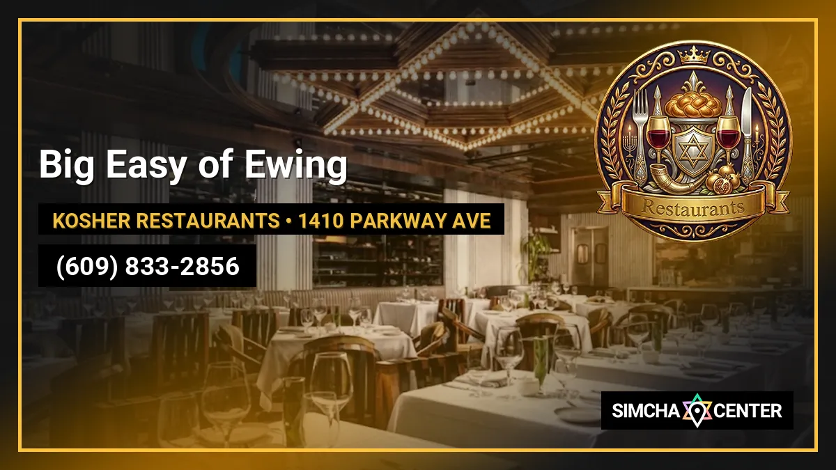 Big Easy of Ewing — Kosher Restaurants
