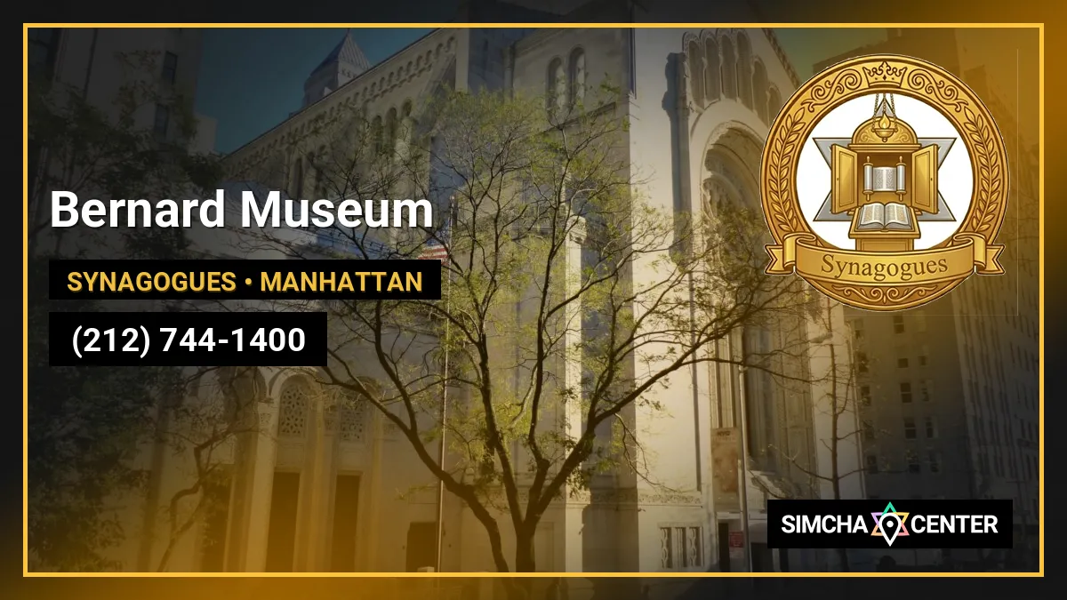 Bernard Museum — Synagogues