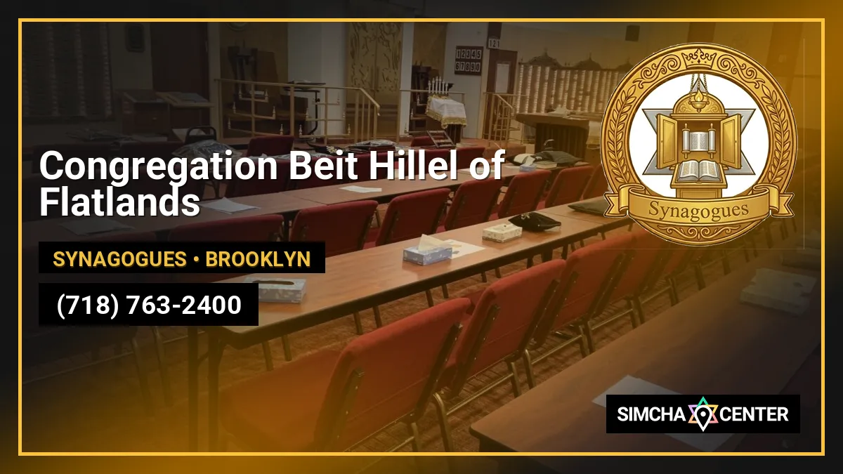 Congregation Beit Hillel of Flatlands — Synagogues
