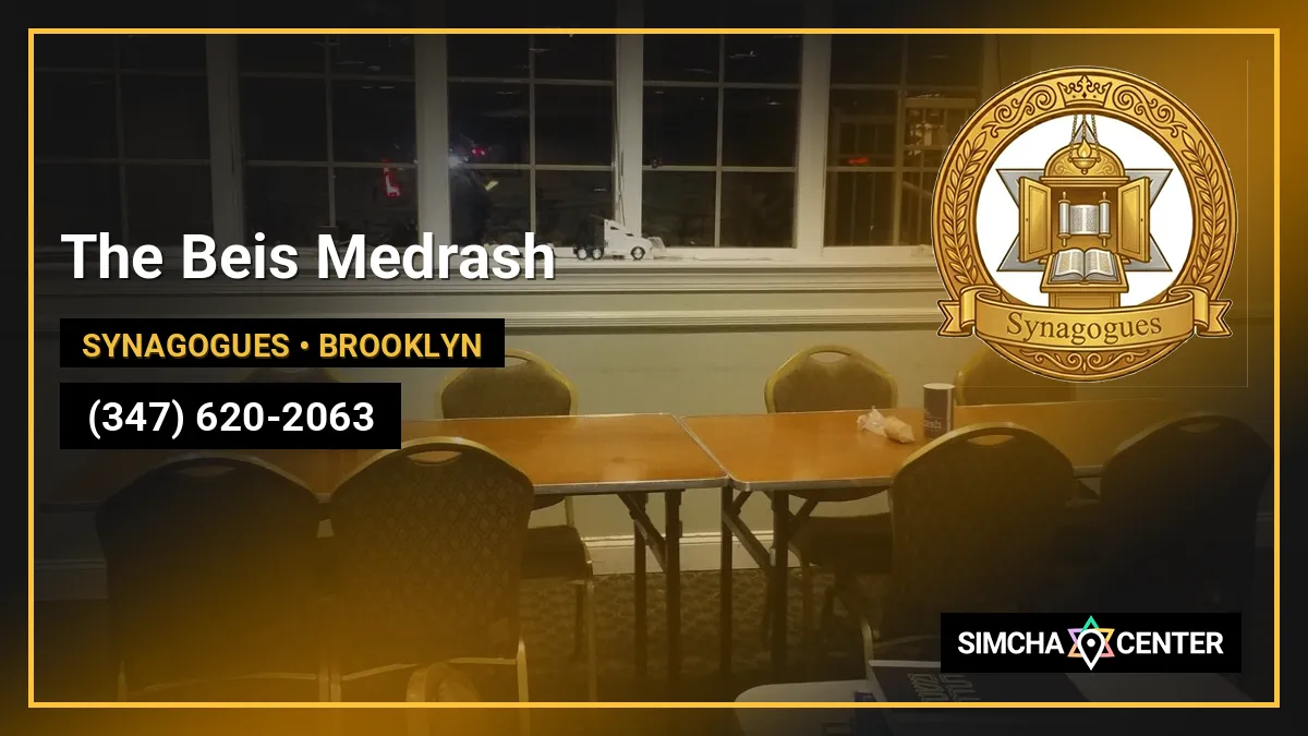 The Beis Medrash — Synagogues