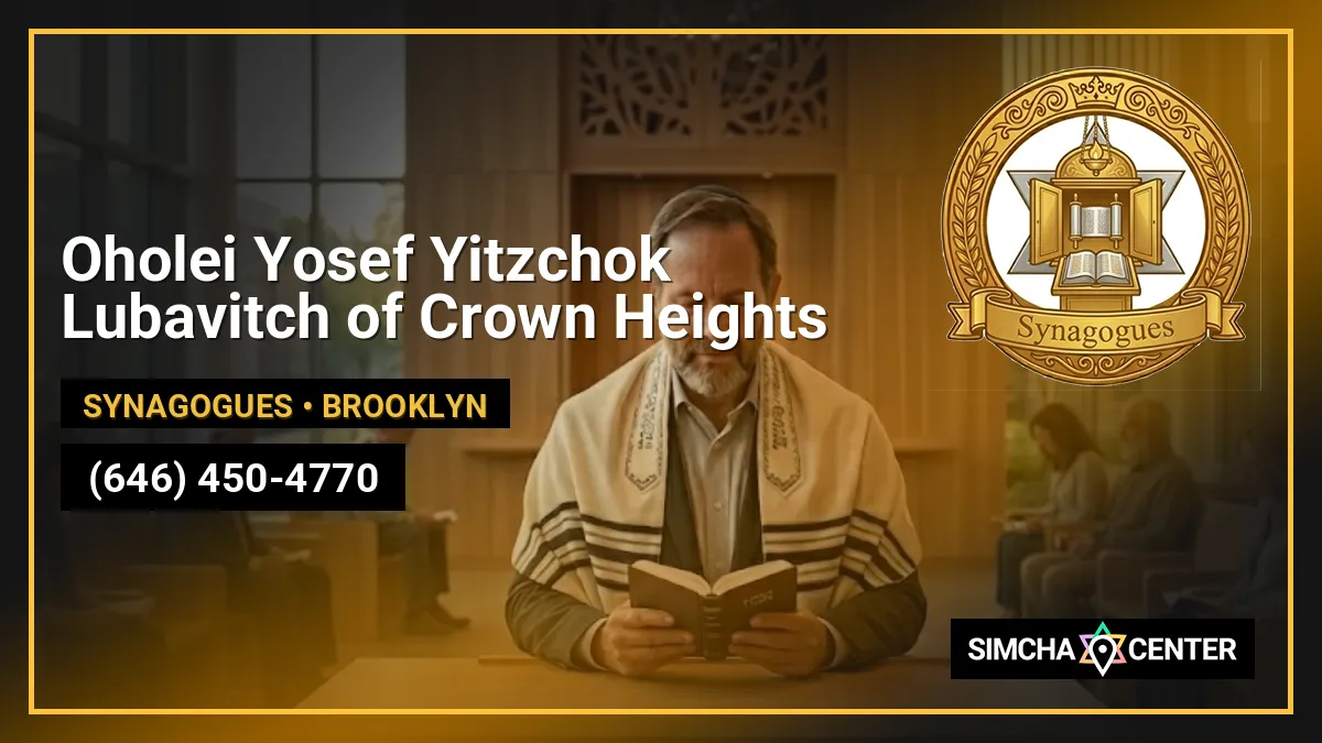 Oholei Yosef Yitzchok Lubavitch of Crown Heights — Synagogues