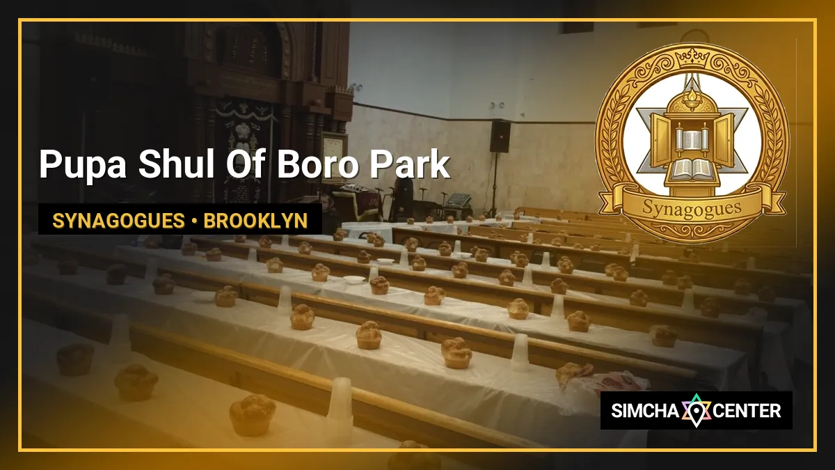 Pupa Shul Of Boro Park — Synagogues