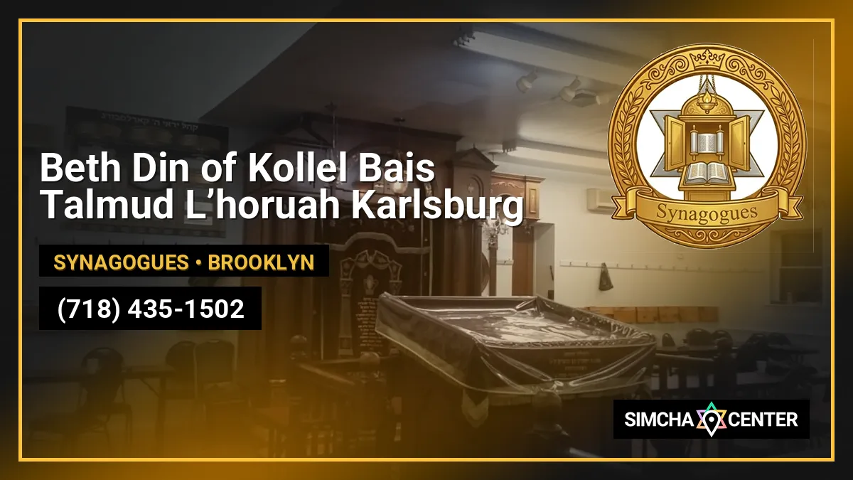 Beth Din of Kollel Bais Talmud L’horuah Karlsburg — Synagogues
