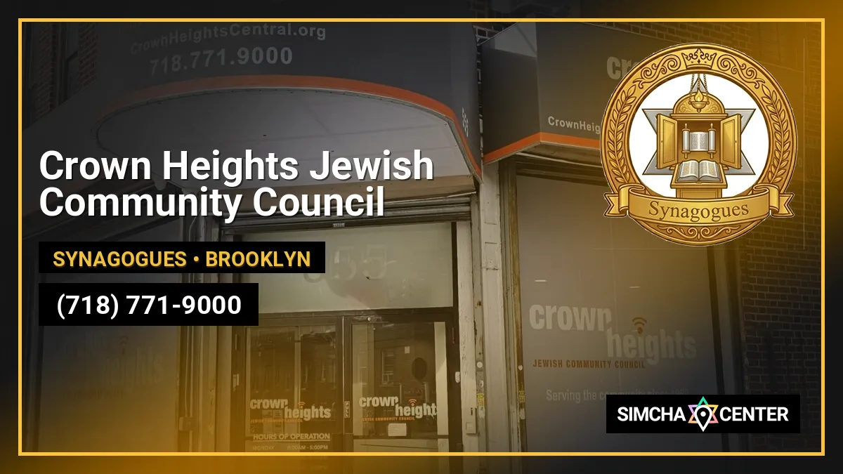 Crown Heights Jewish Community Council — Synagogues