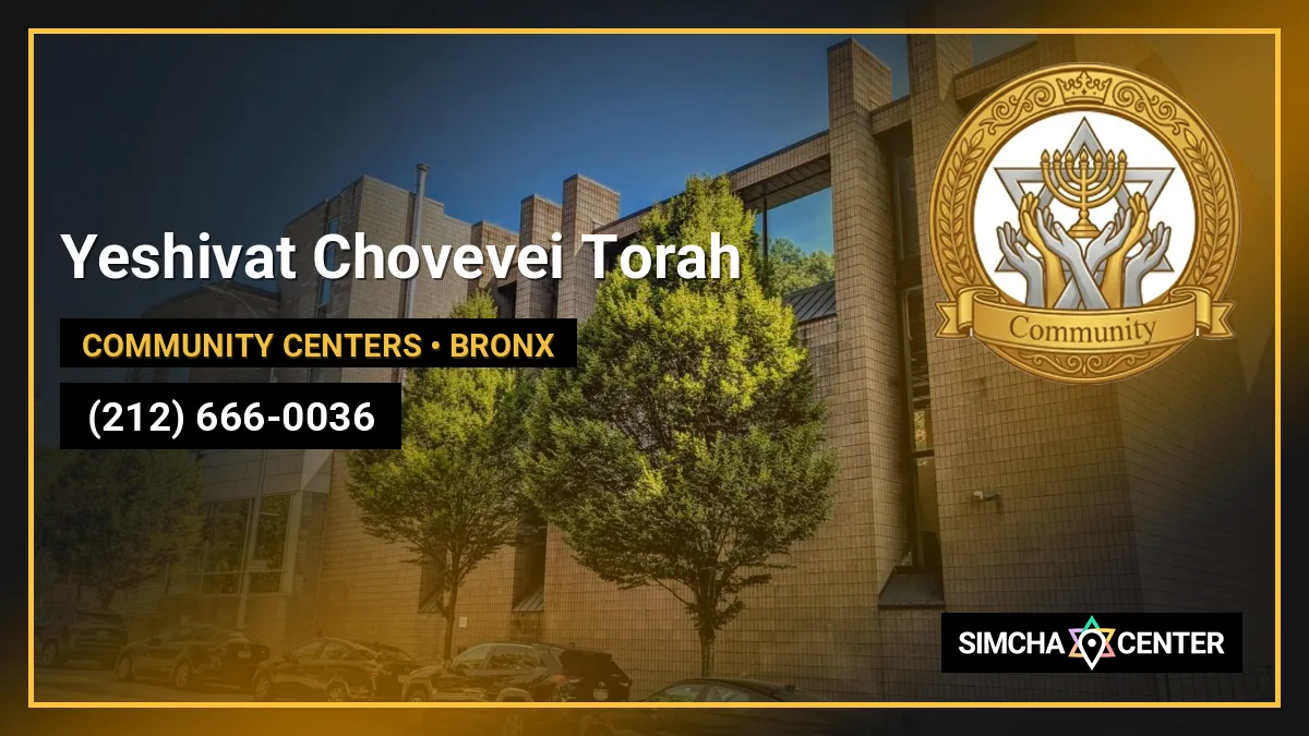 Yeshivat Chovevei Torah — Community Centers