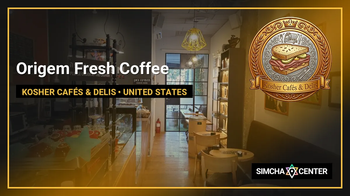 Origem Fresh Coffee — Kosher Cafés & Delis