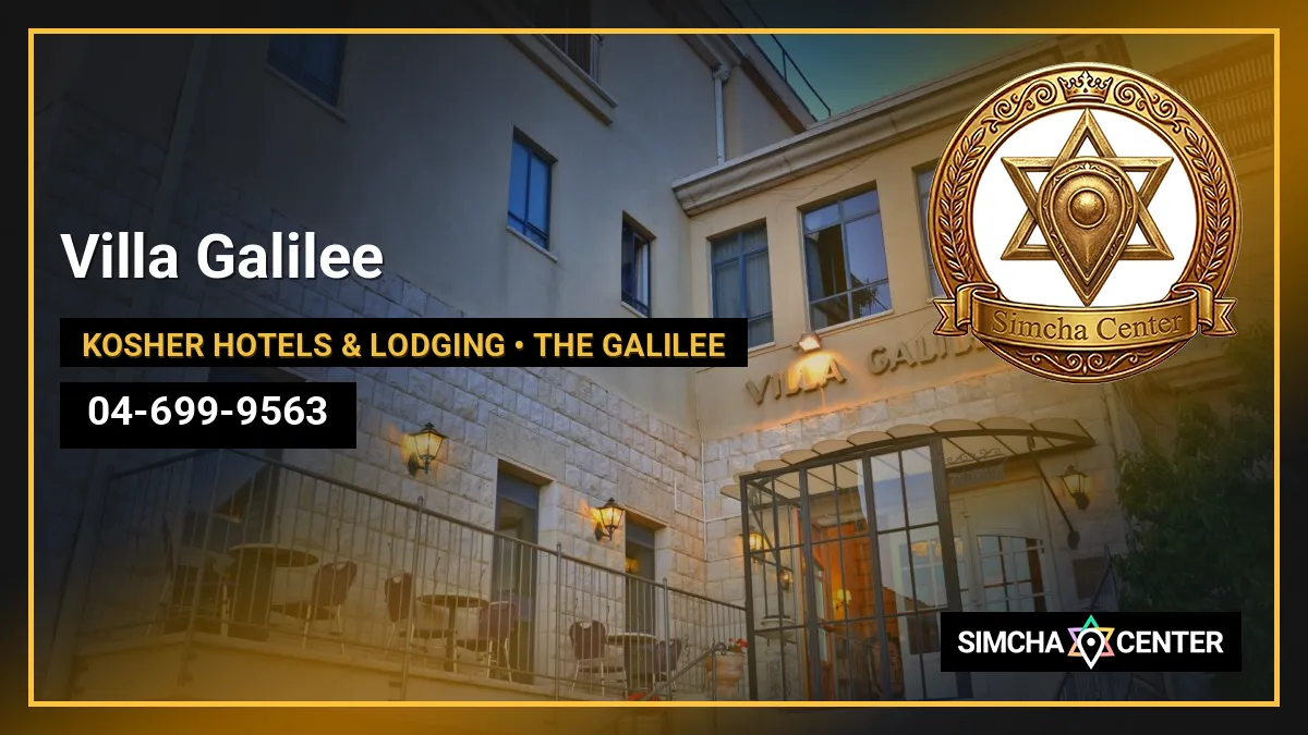 Villa Galilee — Kosher Hotels & Lodging