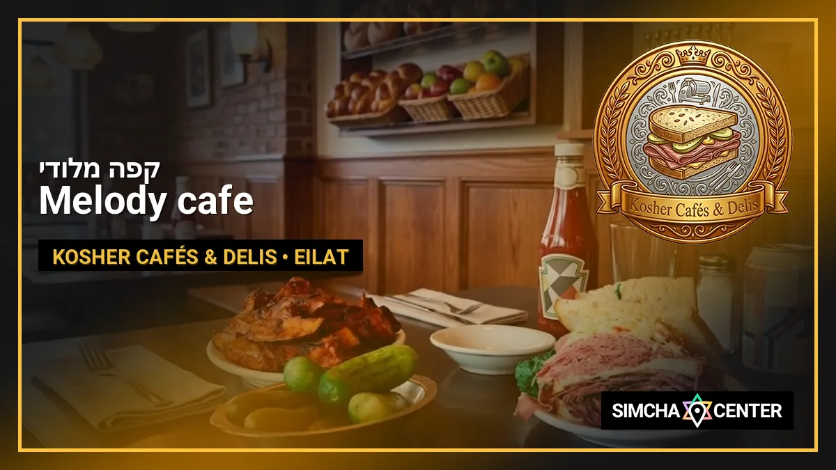 Melody cafe קפה מלודי — Kosher Cafés & Delis