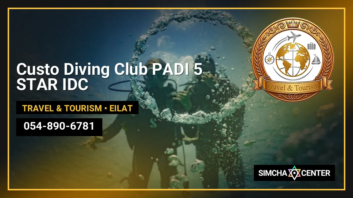 Custo Diving Club PADI 5 STAR IDC — Travel & Tourism