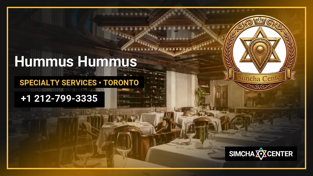 Hummus Hummus — Specialty Services
