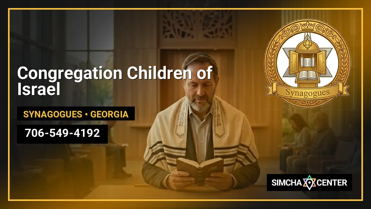 Congregation Children of Israel — Synagogues