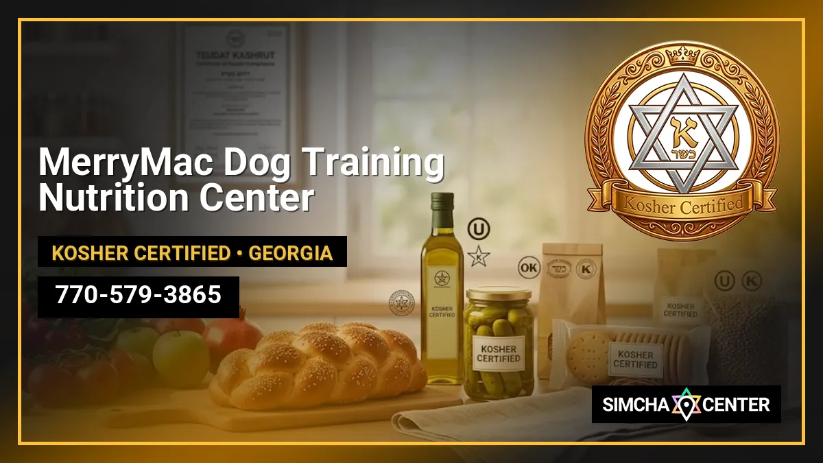 MerryMac Dog Training Nutrition Center — Kosher Certified