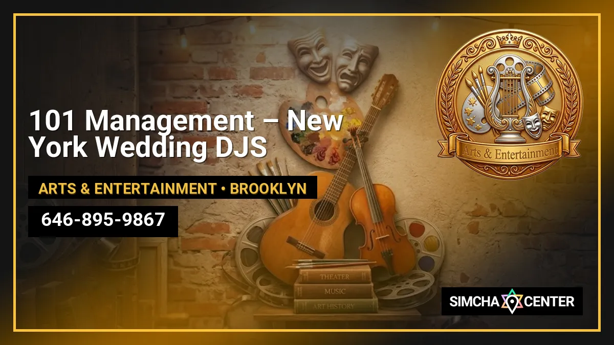 101 Management – New York Wedding DJS — Arts & Entertainment