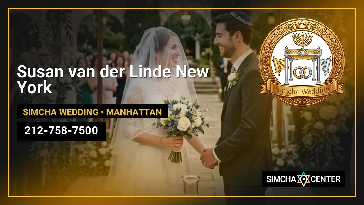 Susan van der Linde New York — Simcha Wedding