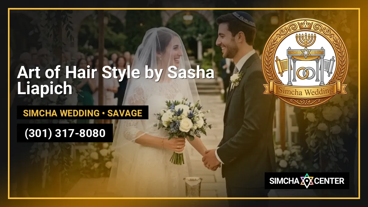Art of Hair Style by Sasha Liapich — Simcha Wedding