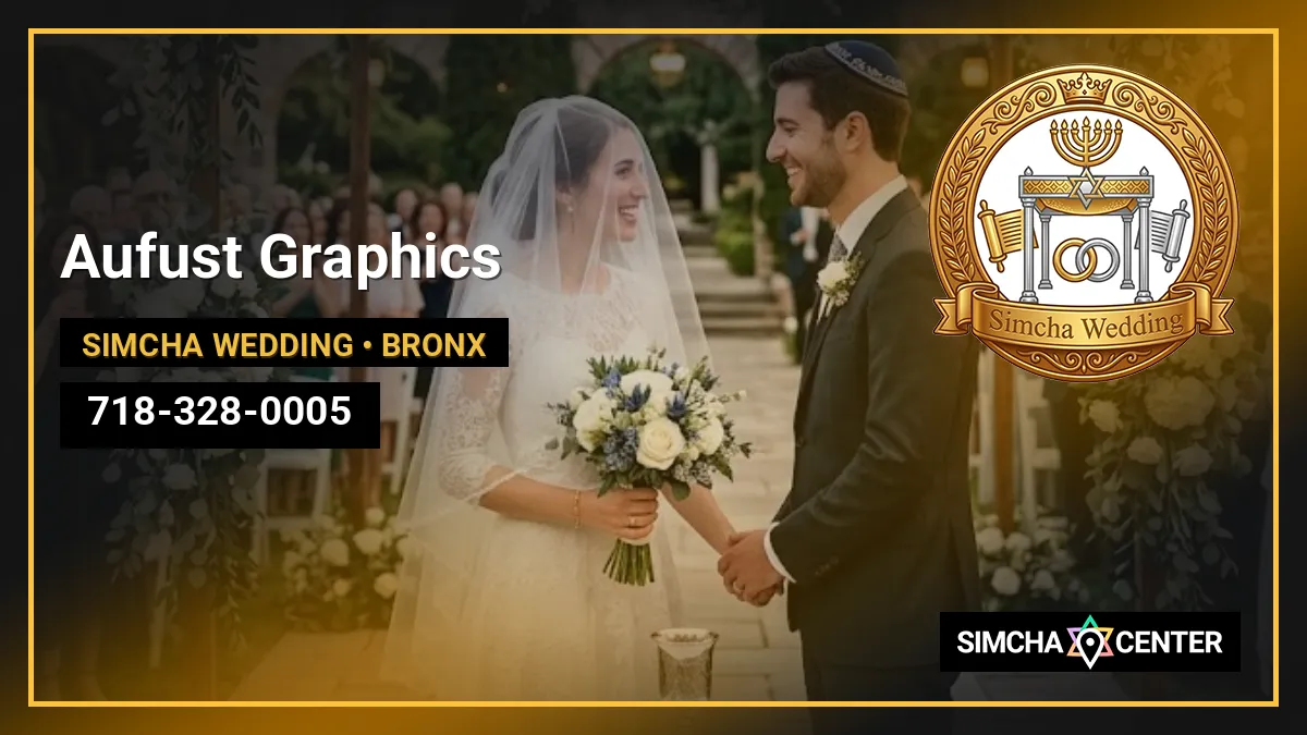 Aufust Graphics — Simcha Wedding