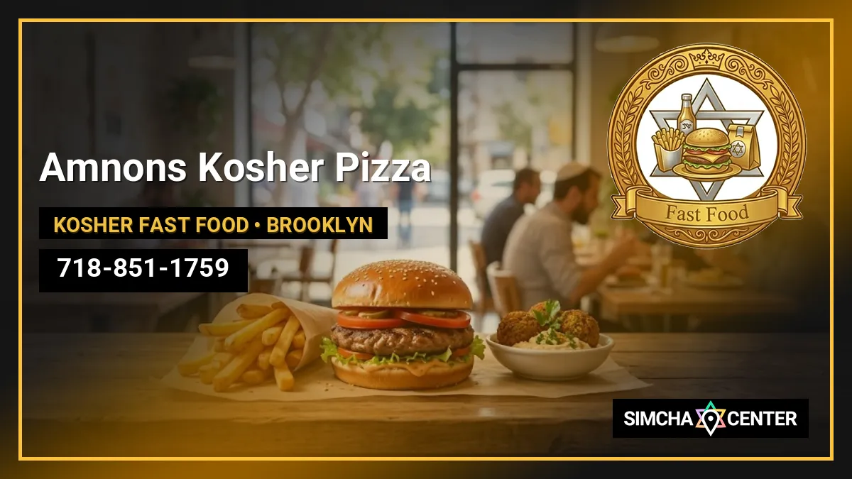 Amnons Kosher Pizza — Kosher Fast Food