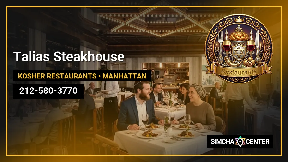 Talias Steakhouse — Kosher Restaurants