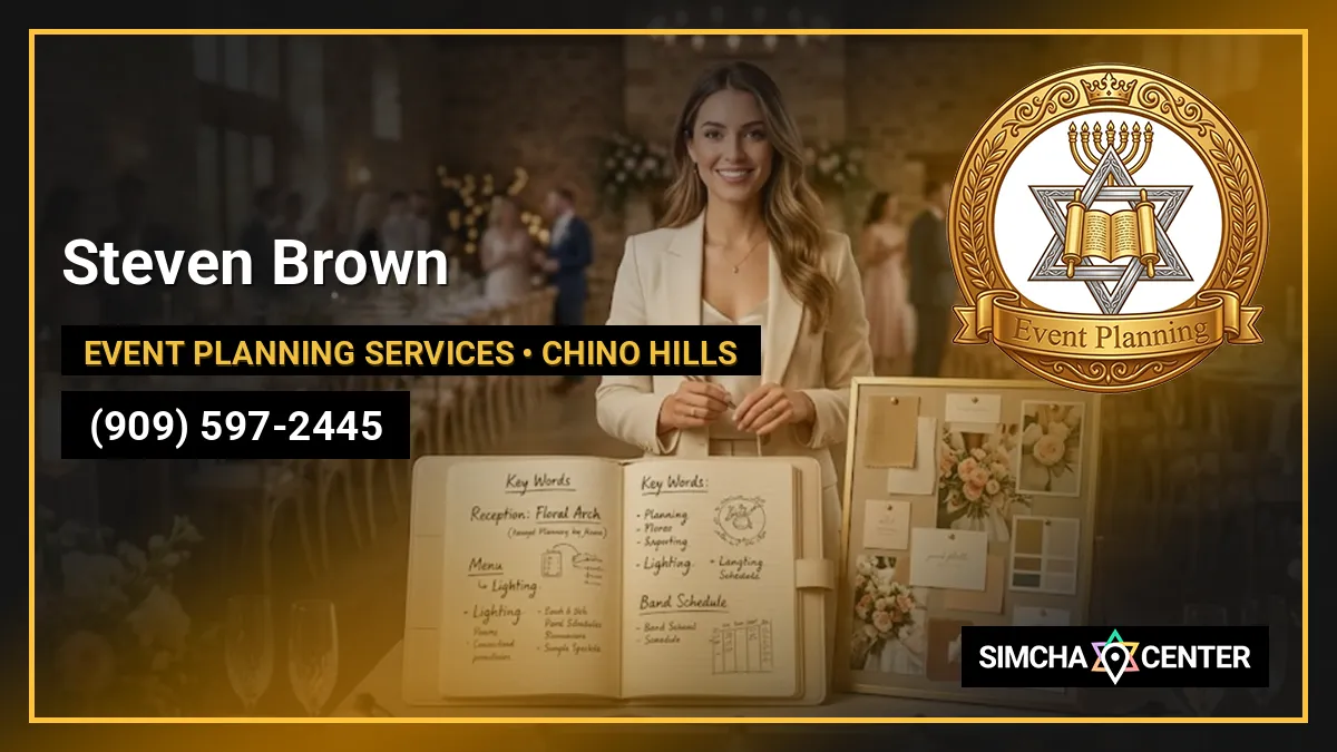 Steven Brown — Event Planning Services