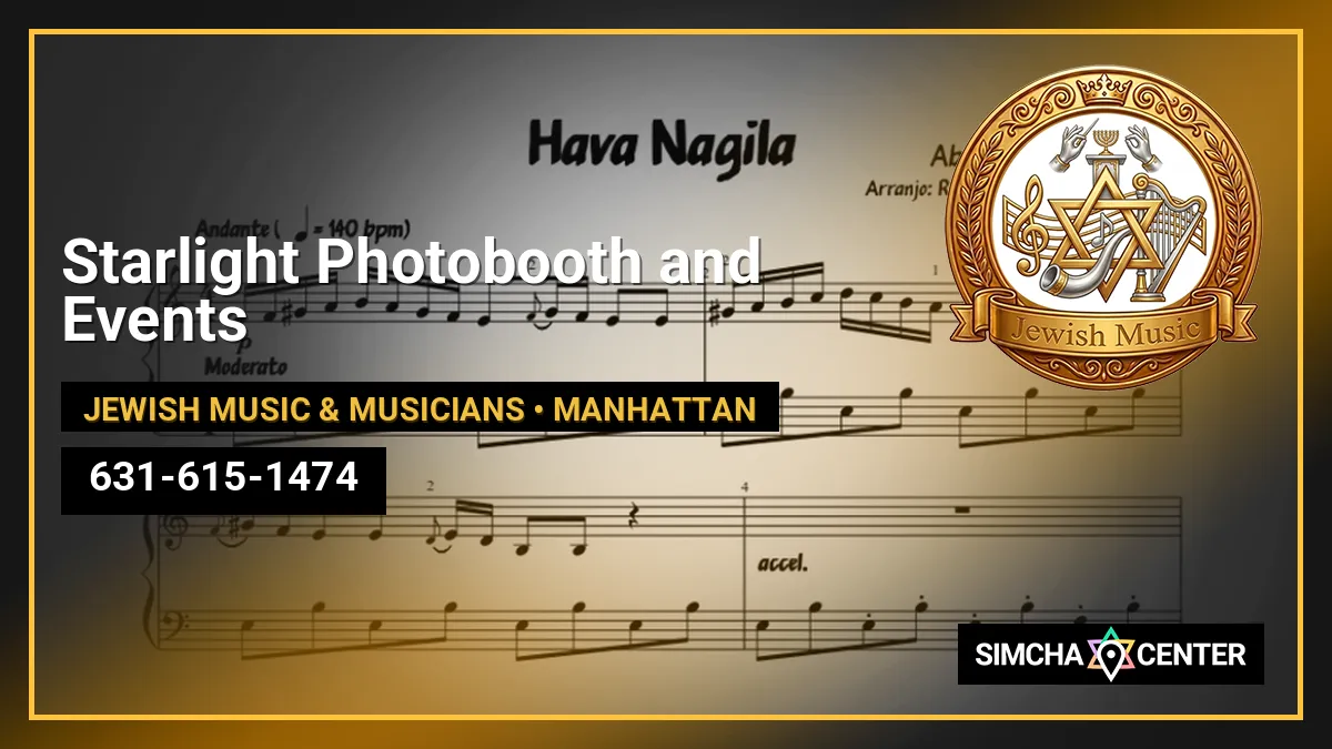 Starlight Photobooth and Events — Jewish Music & Musicians