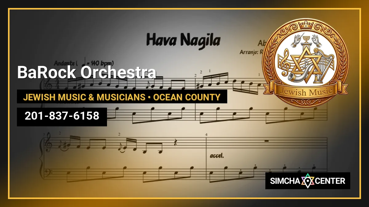 BaRock Orchestra — Jewish Music & Musicians