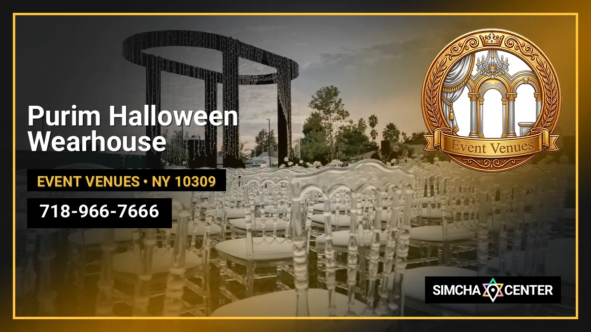 Purim  Halloween Wearhouse — Event Venues