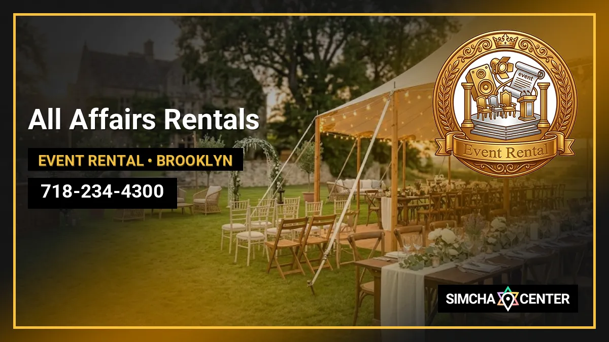 All Affairs Rentals — Event Rental