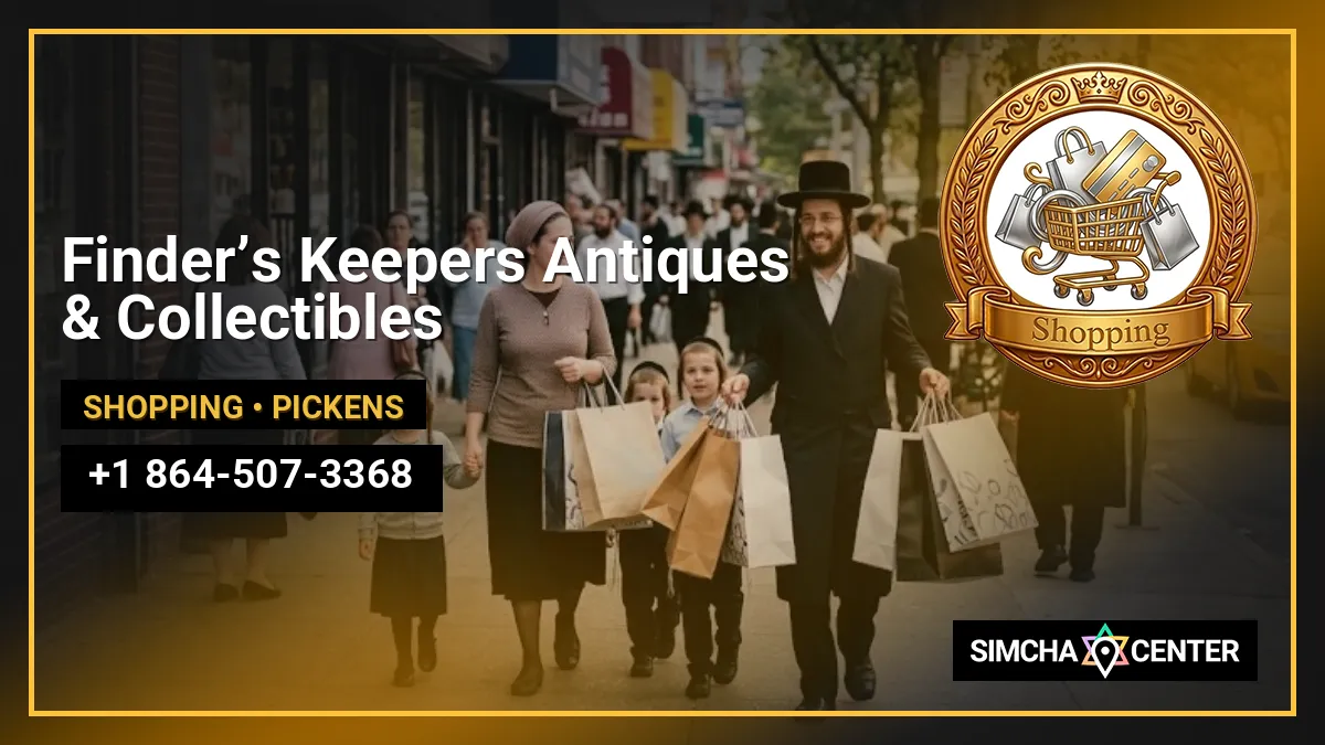 Finders Keepers Antiques & Lighting — Jewish Clothing & Fashion