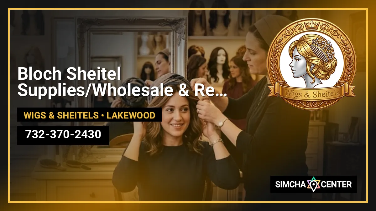 Bloch Sheitel Supplies/Wholesale & Retail — Wigs & Sheitels