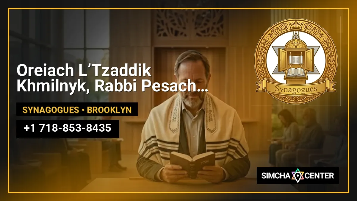 Rabbi Moshe Mordchai Pallack — Rabbinic Services & Officiants